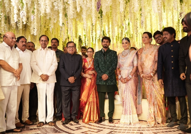 అంగరంగవైభవంగా బ్రహ్మానందం చిన్న కుమారుడి వివాహం