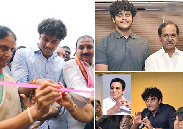అది చూసి కళ్ల నుంచి నీళ్లు వచ్చాయన్న సీఎం కేసీఆర్‌ మనవడు హిమాన్షు 