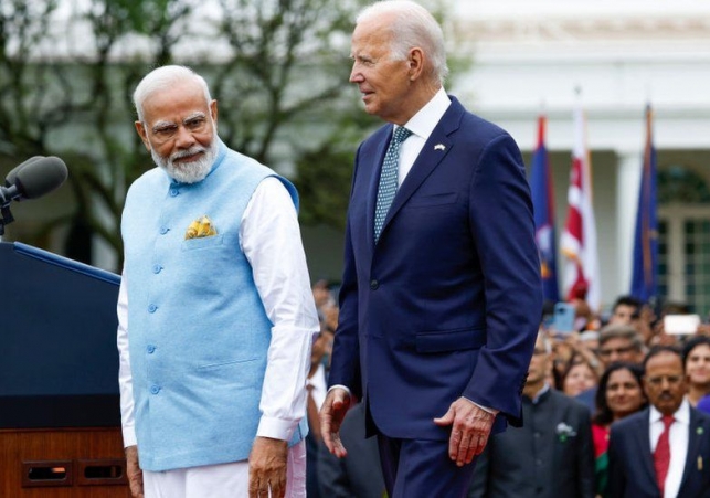 తొలిసారి ఢిల్లీలో అడుగుపెట్టిన అమెరికా అధ్యక్షుడు జో బైడెన్