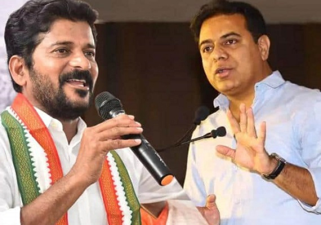 మల్కాజ్ గిరి నుంచి ఇద్దరం పోటీ చేద్దాం- రేవంత్ కు కేటీఆర్ సవాల్