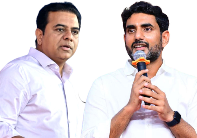 చంద్రబాబు భద్రతపై లోకేశ్ ఆందోళన బాధ కలిగించింది- కేటీఆర్