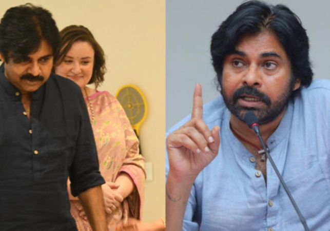 సతీసమేతంగా ప్రత్యేక పూజ చేసిన పవన్ కళ్యాణ్..