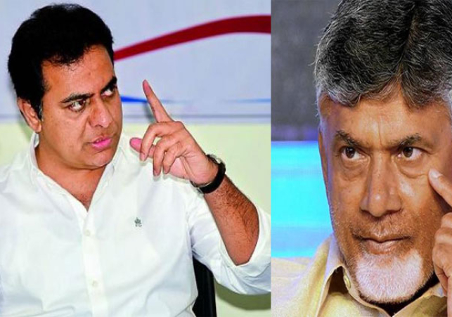 చంద్రబాబు అరెస్ట్ పై తనదైన స్టైల్లో స్పందిచిన కేటీఆర్