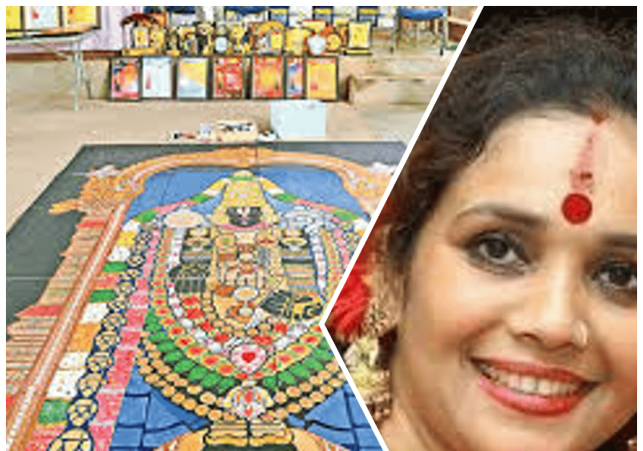 అద్భుతం చేసిన హైదరాబాద్ చిత్రకారిణి-ఒక చిత్రంతో 54 ప్రపంచ రికార్డులు