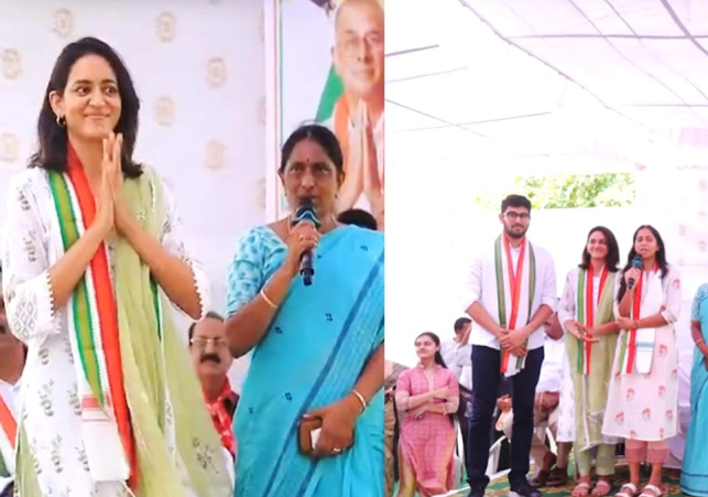 ఎన్నికల ప్రచారం నిర్వహించిన నటుడు వెంకటేశ్‌ కుమార్తె
