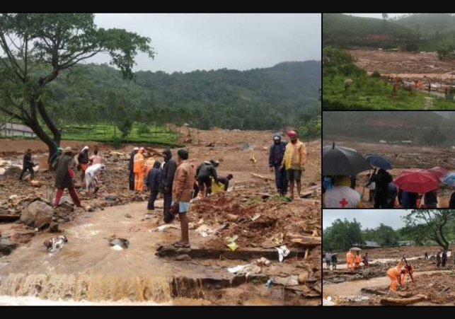 కేరళలో విరిగిపడ్డ కొండచరియలు.. 107 మంది మృతి