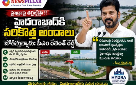 హైడ్రా ఆగదు.. చెరువుల పునరుజ్జీవమే లక్ష్యం-సీఎం రేవంత్ రెడ్డి