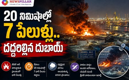 20 నిమిషాల్లో 7 పేలుళ్లు..దుబాయ్‌లో తీవ్ర కలకలం