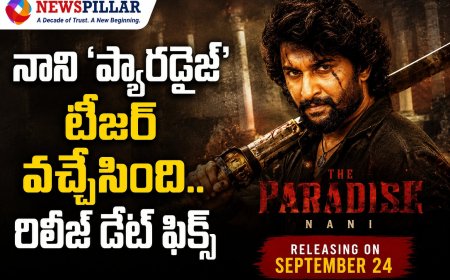 ‘జడల్‌’గా నాని రాక.. ‘ది ప్యారడైజ్‌’ టీజర్‌తో హైప్‌