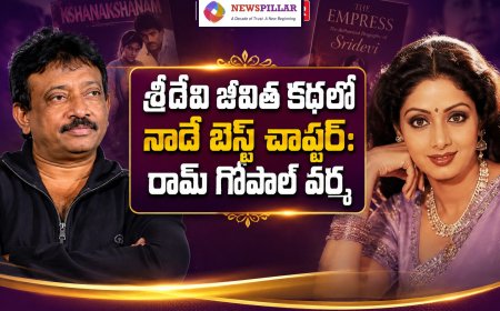 శ్రీదేవి జీవిత కథలో నాదే బెస్ట్‌ చాప్టర్‌.. రామ్‌గోపాల్‌ వర్మ