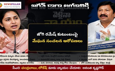 జోగి రమేష్‌ కుటుంబంపై మేఘన ఆరోపణలు.. జగన్‌ కార్యాలయానికి వెళ్లినా న్యాయం కాలేదని వ్యాఖ్య
