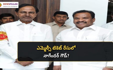 హైదరాబాద్‌-రంగారెడ్డి-మహబూబ్‌నగర్‌ ఎమ్మెల్సీ సీటు.. నాగేందర్‌ గౌడ్‌ వైపే గులాబీ చూపు?