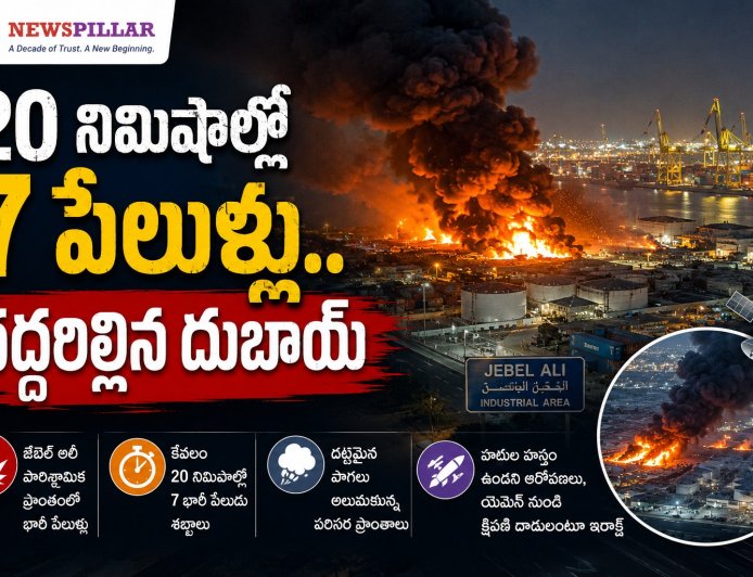 20 నిమిషాల్లో 7 పేలుళ్లు..దుబాయ్‌లో తీవ్ర కలకలం