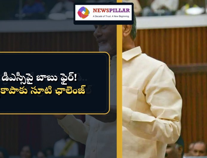 మెగా డీఎస్సీపై బాబు ఫైర్‌.. వైకాపాకు సూటి ఛాలెంజ్‌