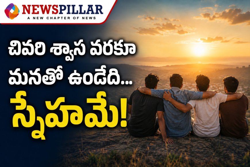 చివరి శ్వాస వరకూ మనతో ఉండేది.. స్నేహమే!