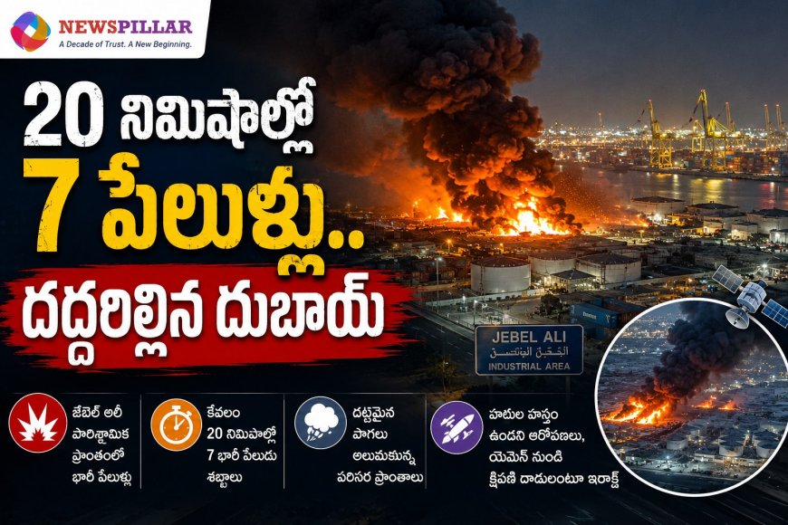 20 నిమిషాల్లో 7 పేలుళ్లు..దుబాయ్‌లో తీవ్ర కలకలం