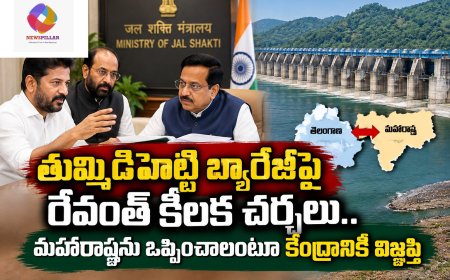 తుమ్మిడిహెట్టి బ్యారేజీపై రేవంత్‌ ఫోకస్‌.. మహారాష్ట్రతో ఒప్పందానికి కేంద్రం చొరవ కోరిన సీఎం